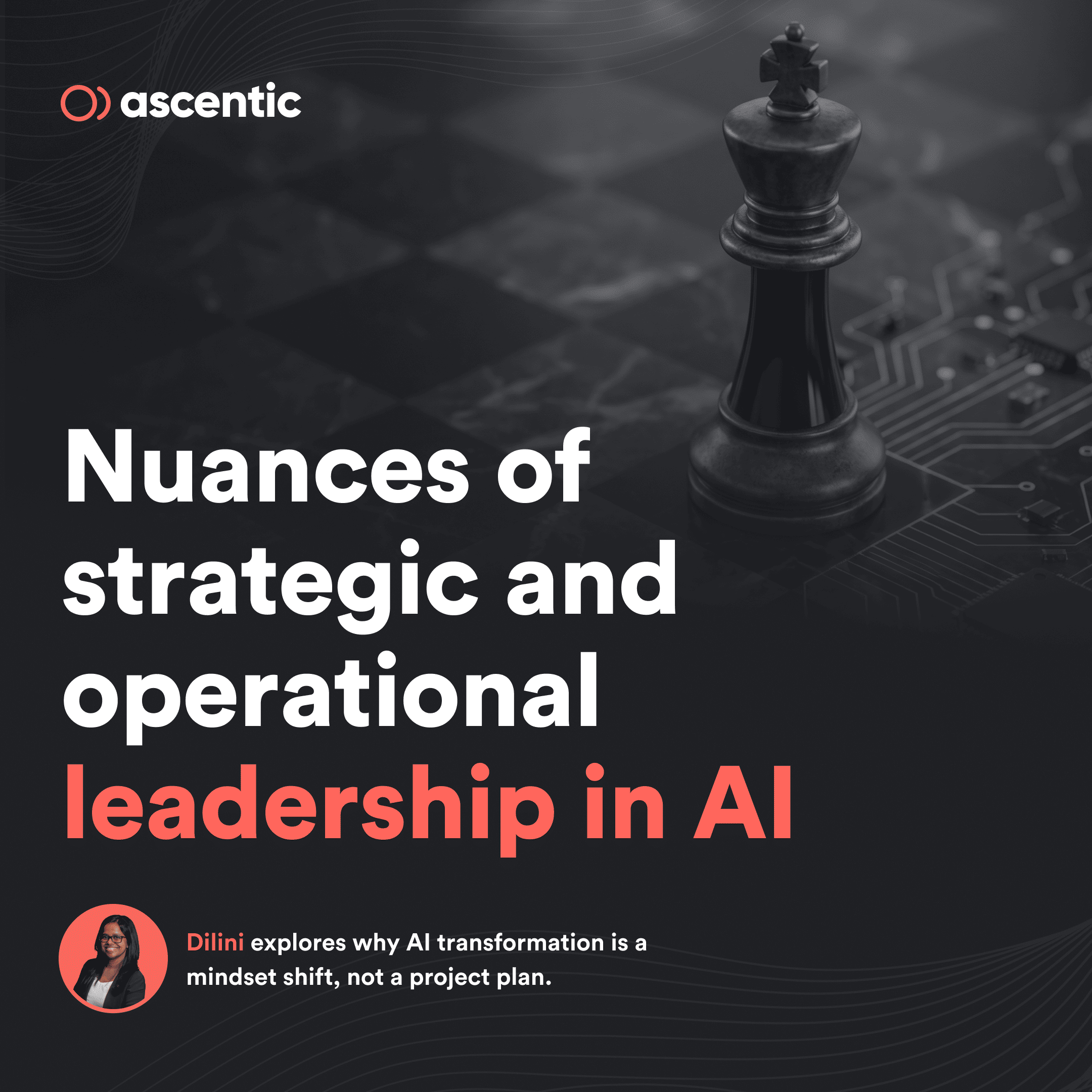 Nuances of strategic and operational leadership in AI