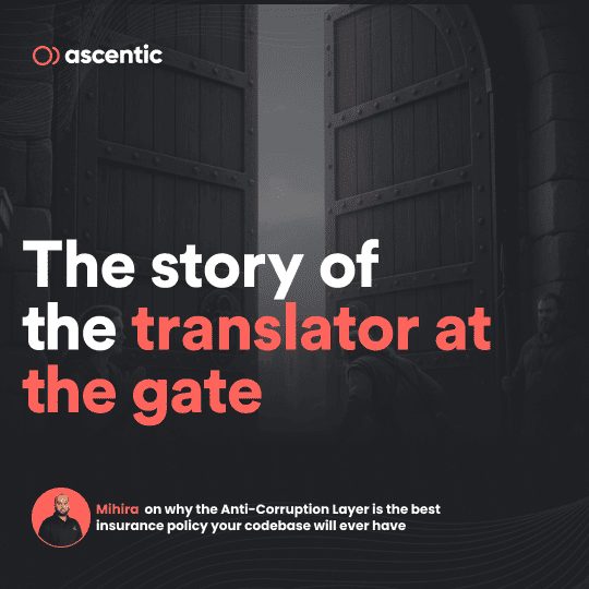 The story of  the translator at the gate
